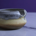 Load image into Gallery viewer, Salt Fired Canary Incense Holder
