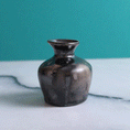 Load image into Gallery viewer, Iron Black Salt Fired Vase
