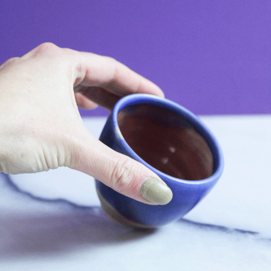 Jewel Toned Espresso Cup